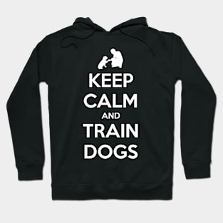 Keep Calm and Train Dogs M Hoodie